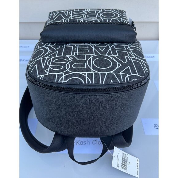 Michael kors backpack cooper large graphic MK signature Black - Picture 7 of 11